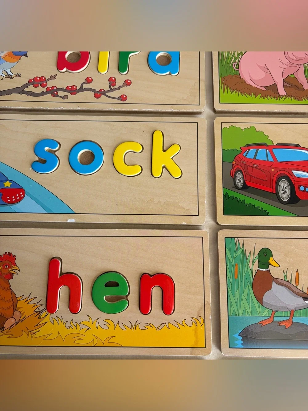 Melissa & Doug See and Spell Wooden Educational Alphabet Toy